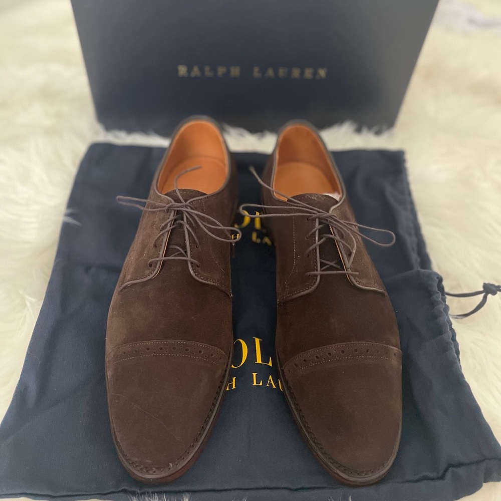 Polo Ralph Lauren suede shoes